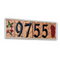Tile Address Signs - Earthtones Tile - Custom house number tile address sign