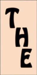 House Sign Letter Tiles