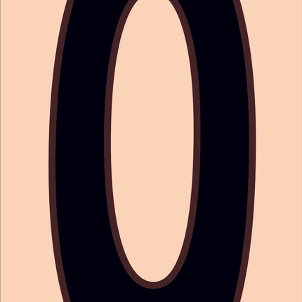 Traditional Sand House Number Tiles (HA)