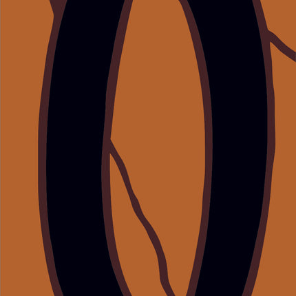 Adobe Terra Cotta Southwest House Number Tiles (R)