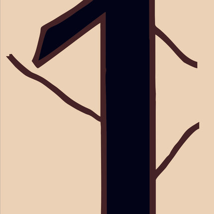 Southwest Adobe Sand House Number Tiles (A)