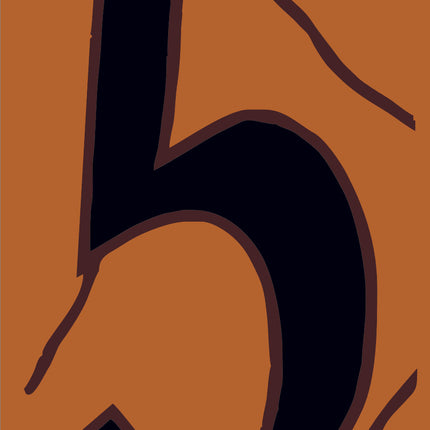 Adobe Terra Cotta Southwest House Number Tiles (R)