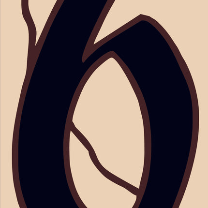 Southwest Adobe Sand House Number Tiles (A)