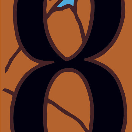 Adobe Terra Cotta Southwest House Number Tiles (R)