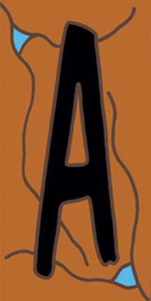 Southwest Terra Cotta Letter and Symbol Tiles