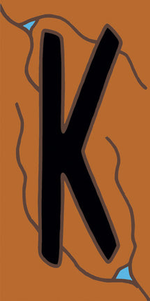 Southwest Terra Cotta Letter and Symbol Tiles