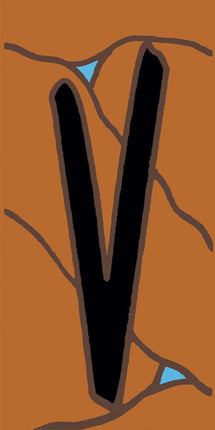 Southwest Terra Cotta Letter and Symbol Tiles