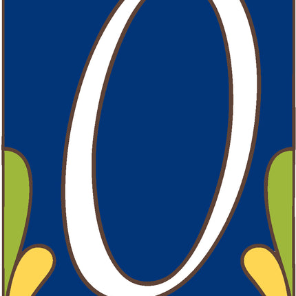 Cobalt Blue Talavera Tile House Numbers (TC)