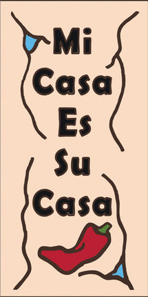 Mi Casa es Su Casa 3x6 Tile