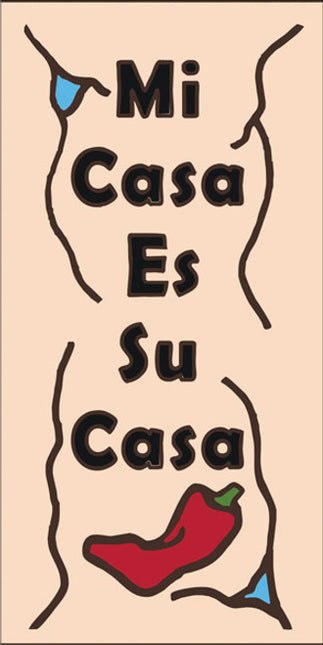 Mi Casa es Su Casa 3x6 Tile