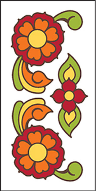 Talavera Flowers 3x6 Tile