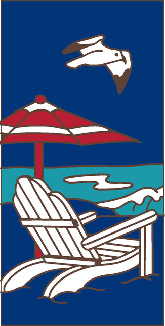 Beach Chair 3x6 Tile (3091)