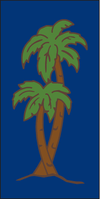 Palm Tree 3x6 Tile (3092)