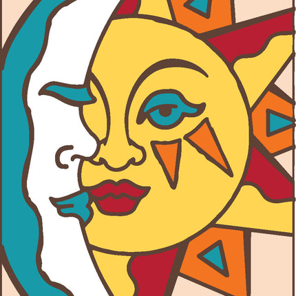 Southwest Sun and Moon 3x6 Tile (3102)
