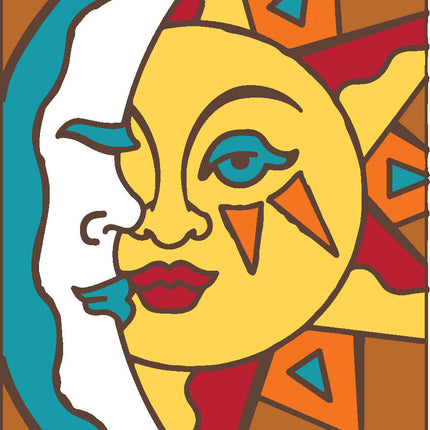 Southwest Sun and Moon 3x6 Tile (3102)