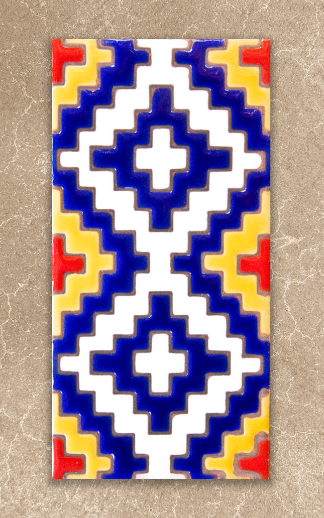 Geometric Rug 3x6 Tile (3113)