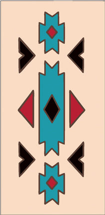 Southwest Native Border 3x6 Tile