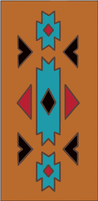 Southwest Native Border 3x6 Tile