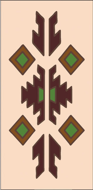 Lodge Border 3x6 Tile
