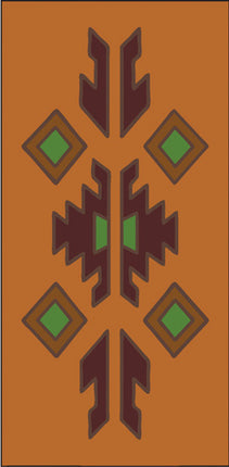 Lodge Border 3x6 Tile