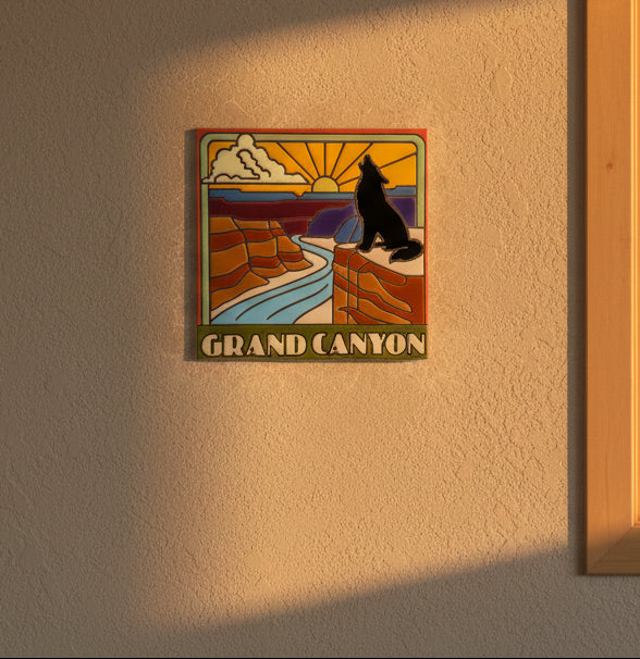Grand Canyon Coyote Tile (4511)