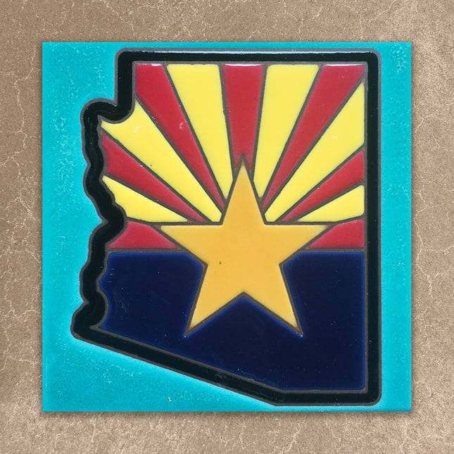 Arizona Flag Tile (6064)