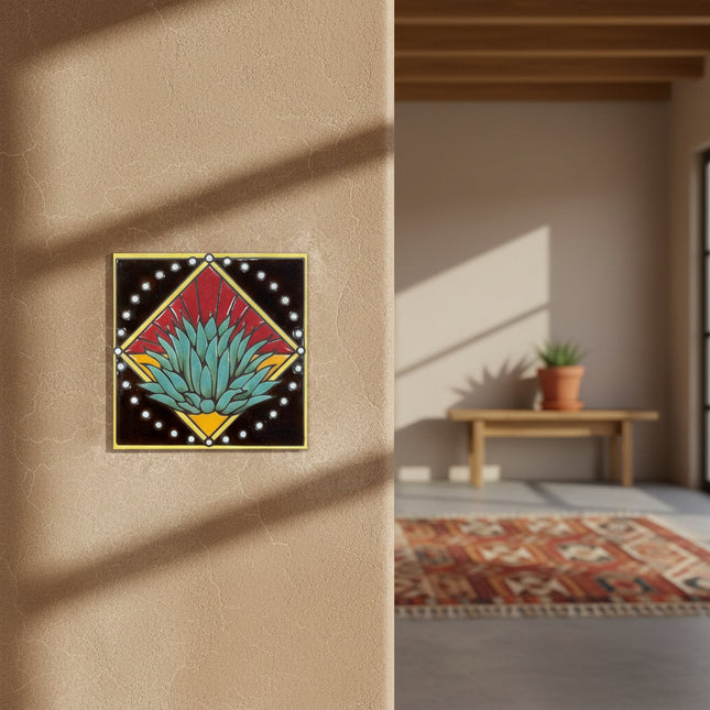 Agave with Border Tile (6102)