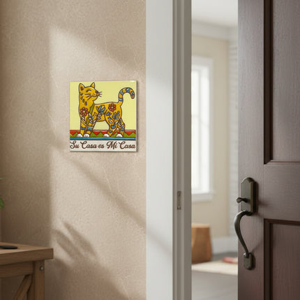Su Casa es Mi Casa Cat Tile (6320)