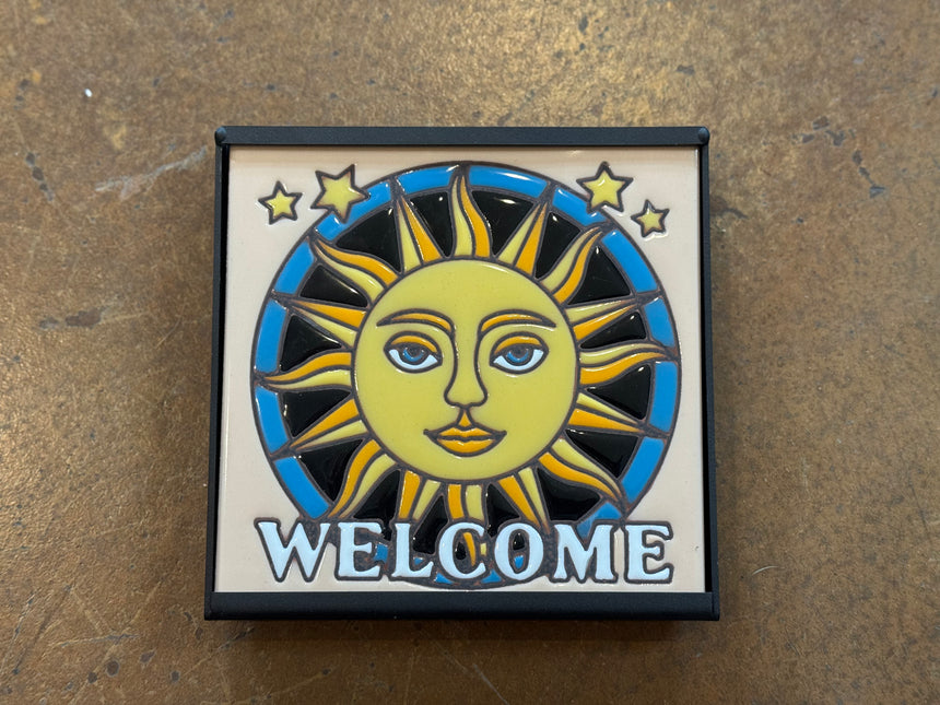 Metal Frame for Earthtones Tile House Number & Art Tiles