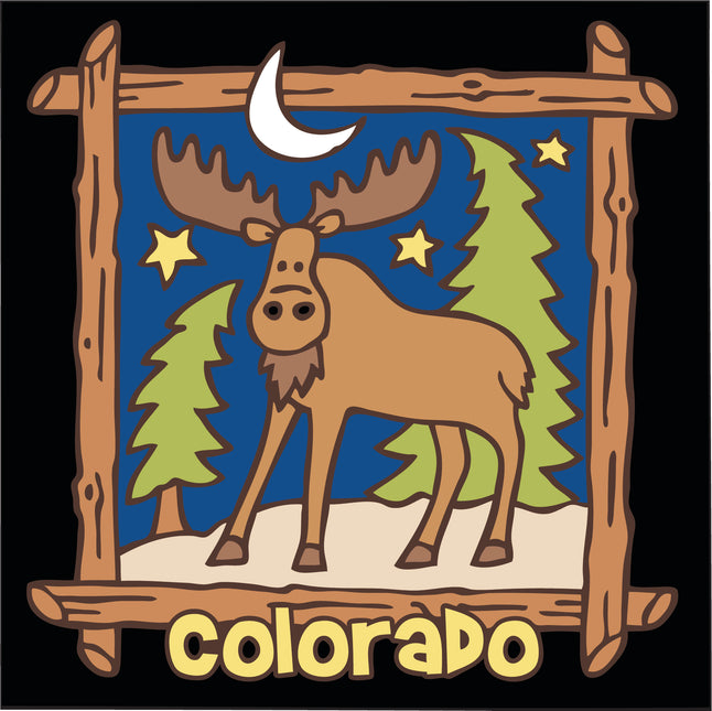 Colorado Moose Tile
