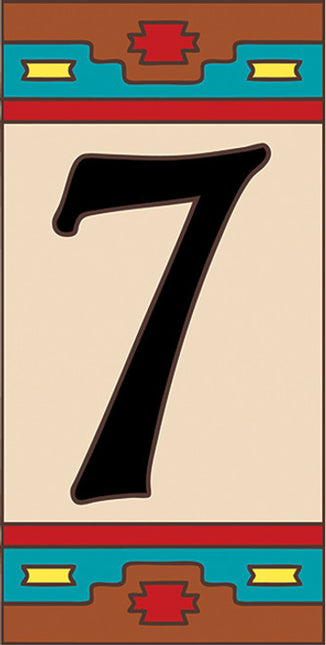 Southwest House Number Tiles (SW)