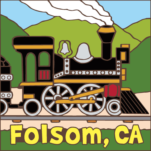 Folsom Train Tile (9418A)