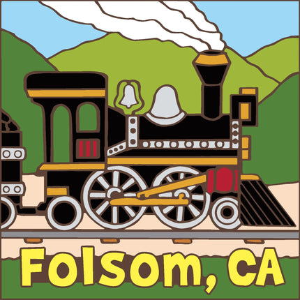 Folsom Train Tile (9418)