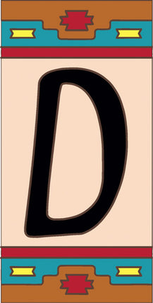 Southwest Letter and Symbol Tiles