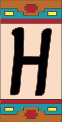 Southwest Letter and Symbol Tiles