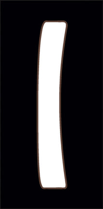 White on Black Letter and Symbol Tiles