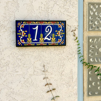 Metal Frame for Earthtones Tile House Number & Art Tiles