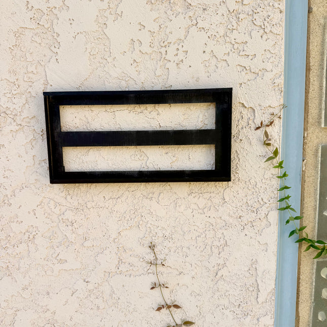 Metal Frame for Earthtones Tile House Number & Art Tiles