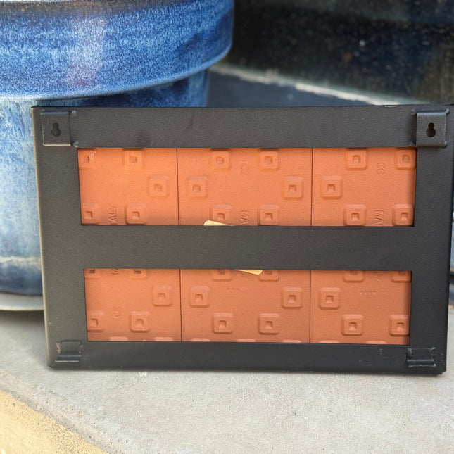 Metal Frame for Earthtones Tile House Number & Art Tiles
