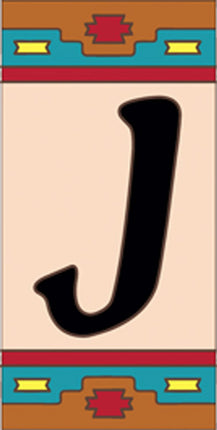 Southwest Letter and Symbol Tiles