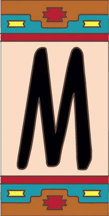 Southwest Letter and Symbol Tiles
