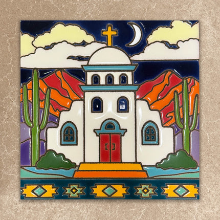 Moonlit Mountain Mission Tile (8528)