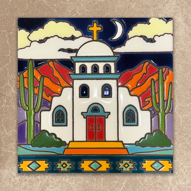 Moonlit Mountain Mission Tile (8528)