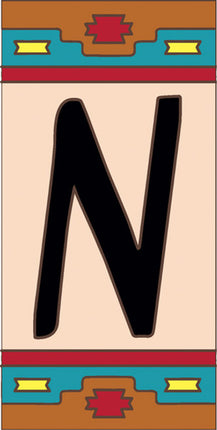 Southwest Letter and Symbol Tiles