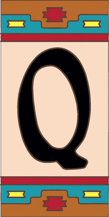 Southwest Letter and Symbol Tiles