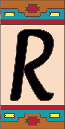 Southwest Letter and Symbol Tiles