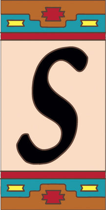 Southwest Letter and Symbol Tiles