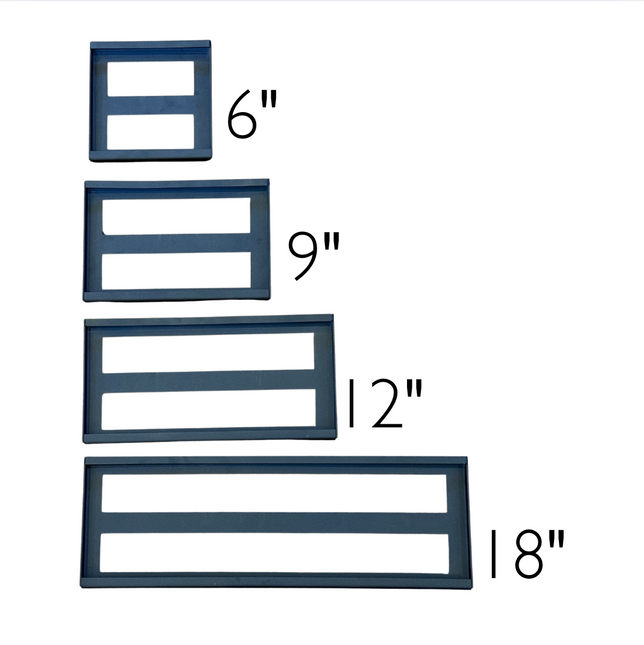 Metal Frame for Earthtones Tile House Number & Art Tiles