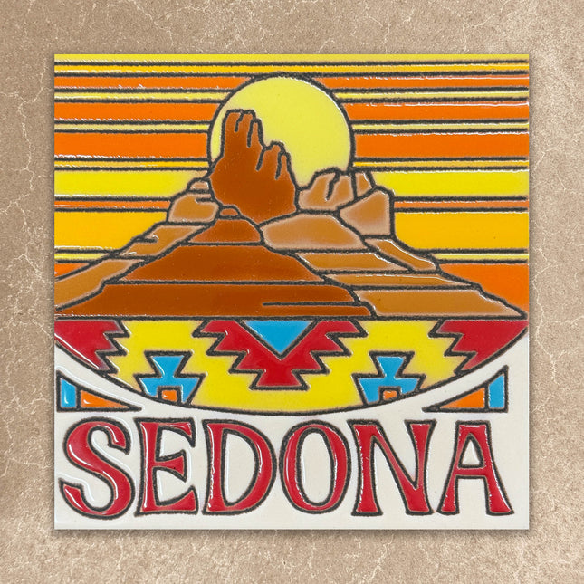 Sedona Sunset Tile (6015)