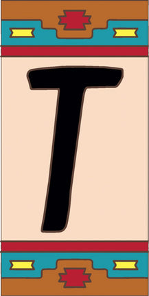 Southwest Letter and Symbol Tiles